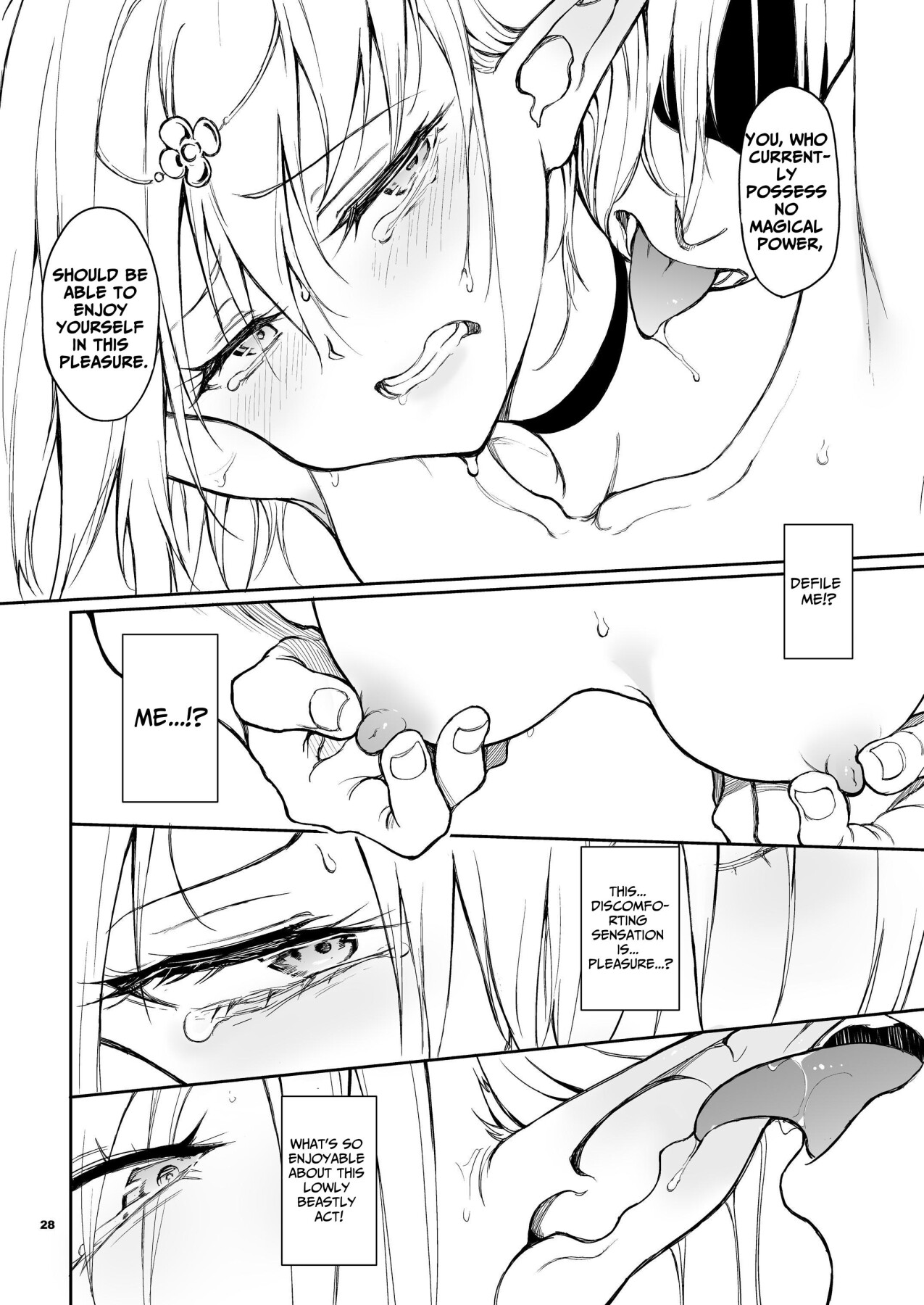 Hentai Manga Comic-Elf Education -Mist, from the fallen country--Read-27